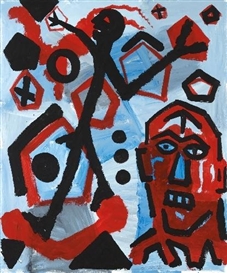 A.R. Penck, UNTITLED