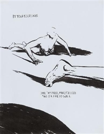 Raymond Pettibon, BY YOUR BOOTSTRAPS