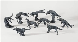 Cai Guo Qiang, 9 Works: STUDY FOR A WOLF'S BODILY MOVEMENT: FOR HEAD ON