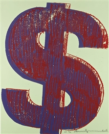 Andy Warhol, $(1) Sign