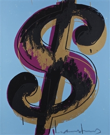 Andy Warhol, $(1) Sign