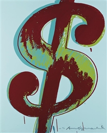 Andy Warhol, $(1) Sign