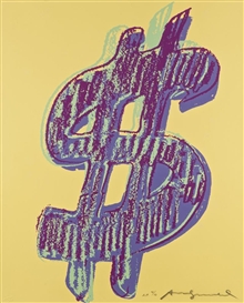 Andy Warhol, $(1) Sign