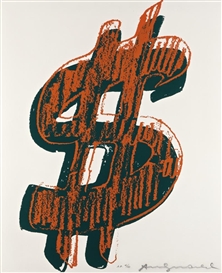 Andy Warhol, $(1) Sign