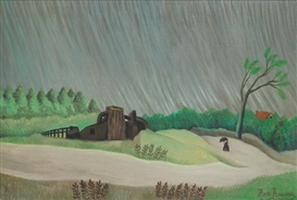 Henri Rousseau, UN MATIN DE PLUIE