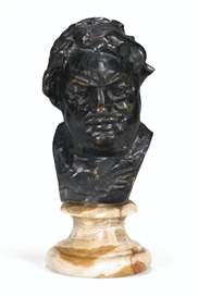 Auguste Rodin, BALZAC, ÉTUDE TYPE C (BUSTE), 3ÈME VERSION, PETIT MODÈLE