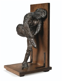 Edgar Degas, DANSEUSE METTANT SON BAS
