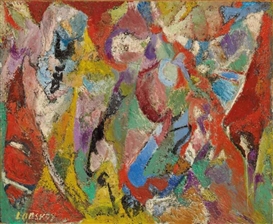 André Lanskoy, Sans titre (Arlequin et Colombine)