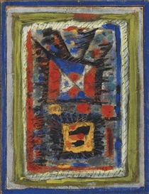 Roger Bissière, Composition 32 (Deux Carrés)