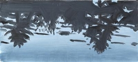 Alex Katz, Blue Forest (reflection)