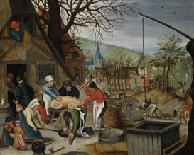 Pieter Brueghel the Younger, An Allegory of Autumn