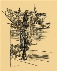Max Beckmann, FLUSSLANDSCHAFT
