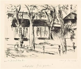 Lovis Corinth, BAHNHOF TIERGARTEN