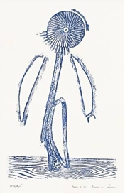 Max Ernst, ROSIER MILLÉNAIRE NAIN EN COURTE CHEMISE