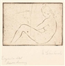 Wilhelm Lehmbruck, RUHENDES MÄDCHEN (MEERESSTIMMUNG)