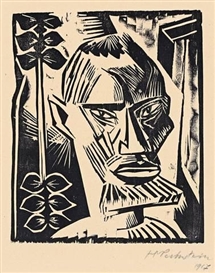 Max Pechstein, EIBEDUL (AUS: KÖPFE)