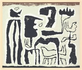 Willi Baumeister, AFRIKANISCH AFRIKANISCHE ERZÄHLUNG
