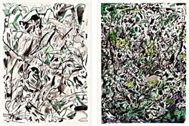 Cecily Brown, 2 WORKS: UNTITLED 1 & UNTITLED 2
