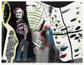 Sigmar Polke, S SCHMECKT PFIRSICH VON H.
