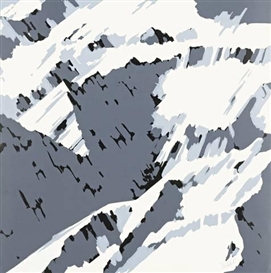 Gerhard Richter, FROM: SCHWEIZER ALPEN I MOTIV B2