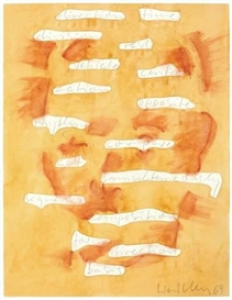 Franz Erhard Walther, 2 WORKS: WERKZEICHNUNG (GESICHT)