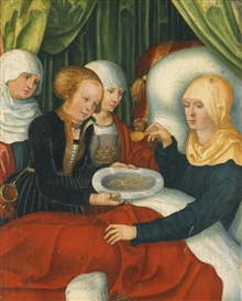 Lucas Cranach the Elder, SAINT ANNE AFTER THE BIRTH OF THE VIRGIN
