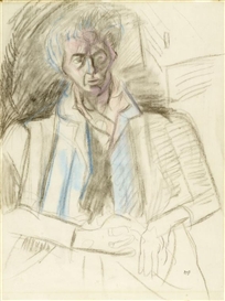 Max Gubler, Portrait of a man