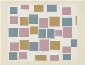Piet Mondrian, Composition Rouge, Jaune et Bleue