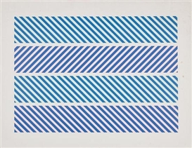 Bridget Riley, Untitled, from The Rothko Porfolio