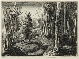 Graham Sutherland, Wood Interior