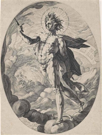 Hendrick Goltzius, Apollo (B. 141; Holl. 131; Strauss 263)
