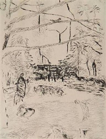 Pierre Bonnard, Le Parc Monceau