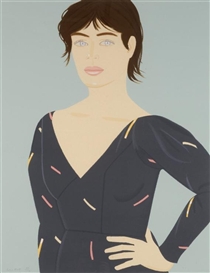 Alex Katz, Grey dress