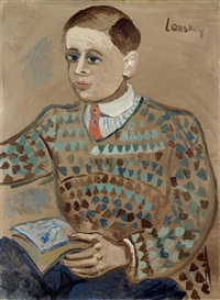 André Lanskoy, Portrait d'un jeune homme