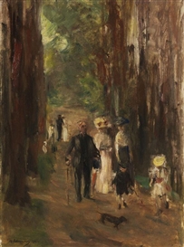 Max Liebermann, Aus dem Grunewald