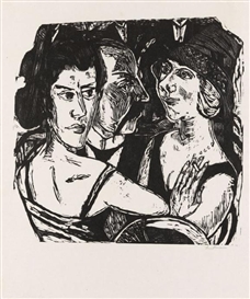Max Beckmann, Gruppenbildnis Edenbar