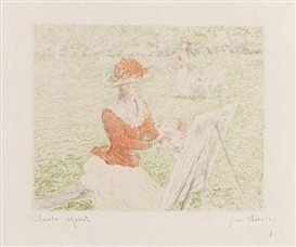 Claude Monet, Femme au Chevalet