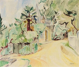Hans Purrmann, Weg in Hendaye