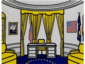 Roy Lichtenstein, THE OVAL OFFICE