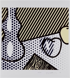 Roy Lichtenstein, STILLEBEN AUS DEM PORTFOLIO "THE GELDZAHLER (CORLETT 310)"