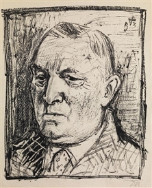Otto Dix, PORTRAIT EINES HERREN