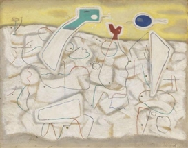 Willi Baumeister, Helle Bewegung 3