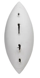 Lucio Fontana, Concetto Spaziale Ovale