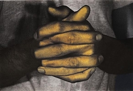 Bruce Nauman, 4 Works: Infrared Outtakes: Opened Eye; Hands Only; Neck Pull; Cockeye Lips