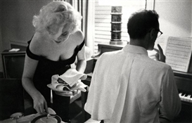 Bruce Davidson, Marilyn Monroe and Arthur Miller
