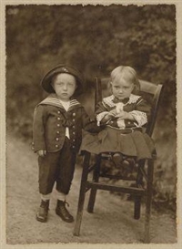 August Sander, Kinder im Westerwald.