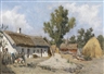 Theodor von Hörmann, A Farmhouse