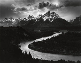 Ansel Adams, The Grand Tetons and the Snake River