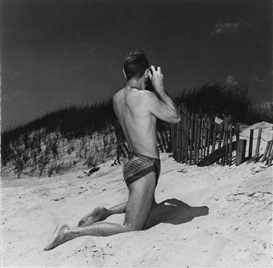 Paul Cadmus, Jared French, Figure with a camera
