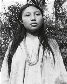 Manuel Álvarez Bravo, Margarita de Bonampak [Margarita from Bonampak]